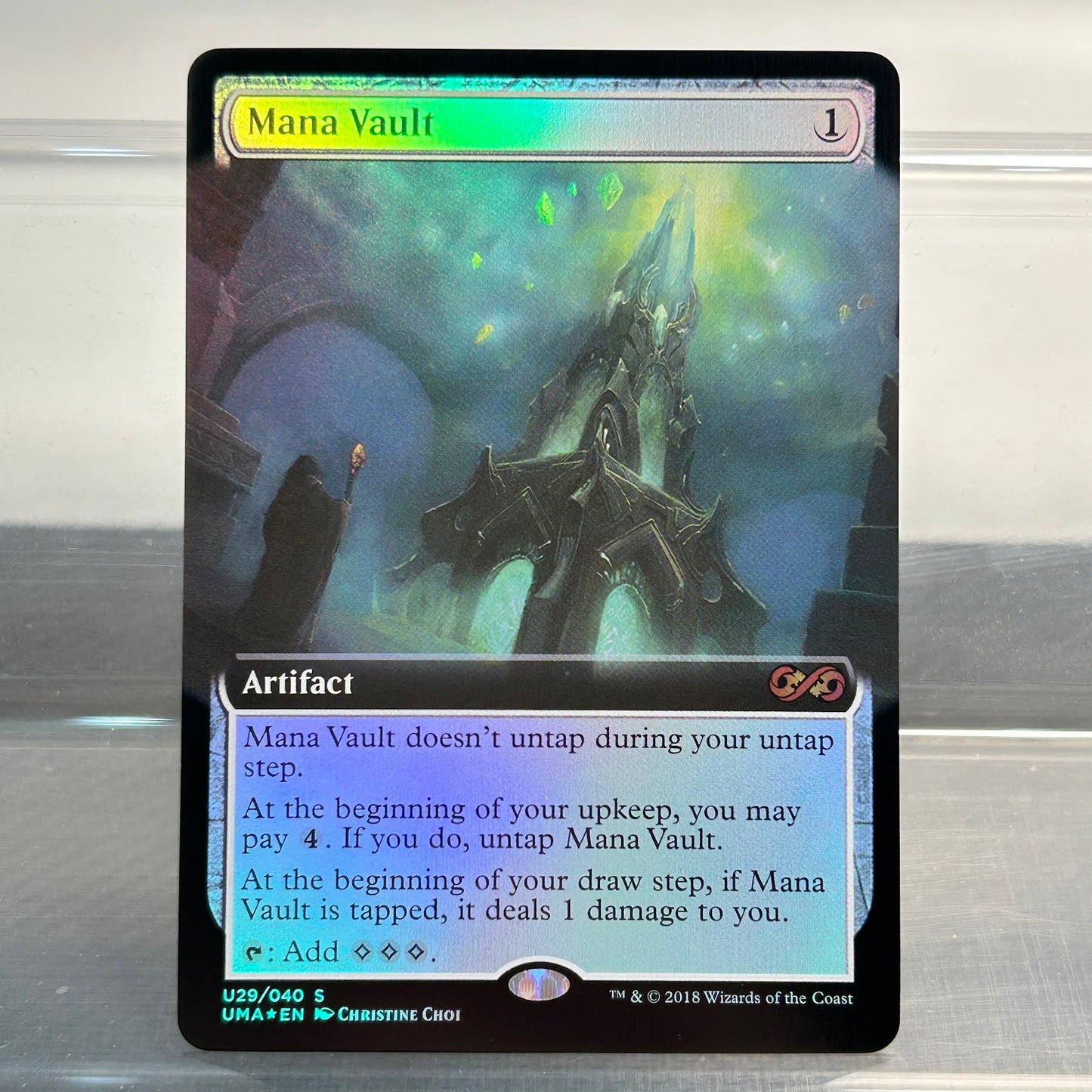 Mana Vault - Ultimate Box Topper #U29 - Foil