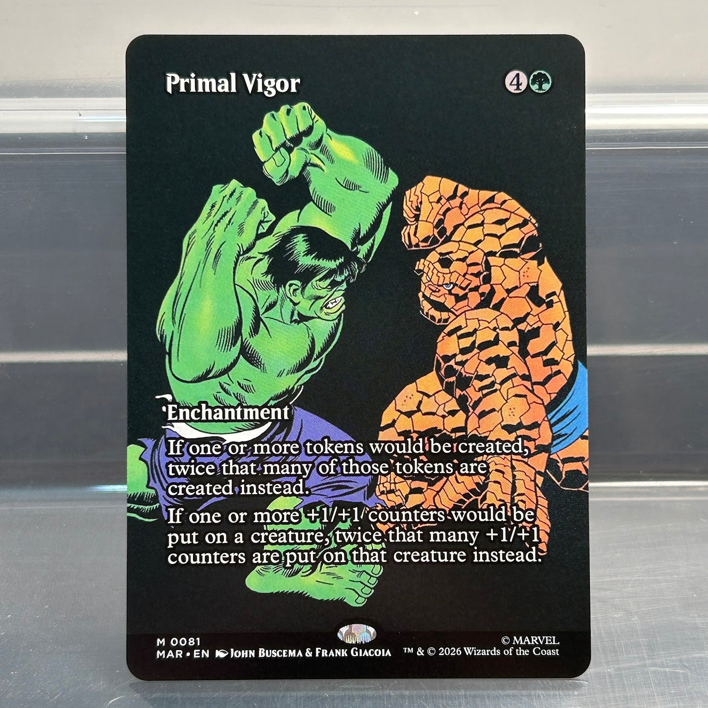 Primal Vigor - Marvel Universe #81 - No Foil