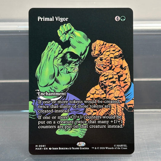 Primal Vigor - Marvel Universe #81 - No Foil