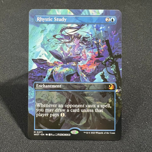 Rhystic Study - Wilds of Eldraine #71 - No Foil