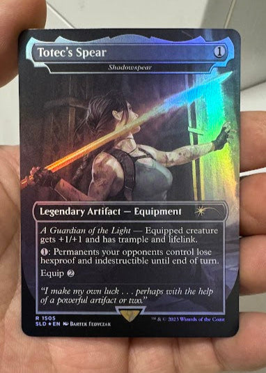 Shadowspear (Totec's Spear) - Secret Lair #1505 - Foil