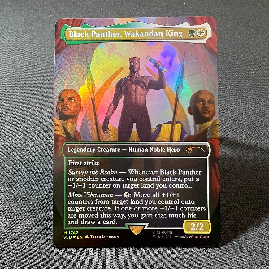 Black Panther, Wakandan King - Secret Lair #1747 - Foil