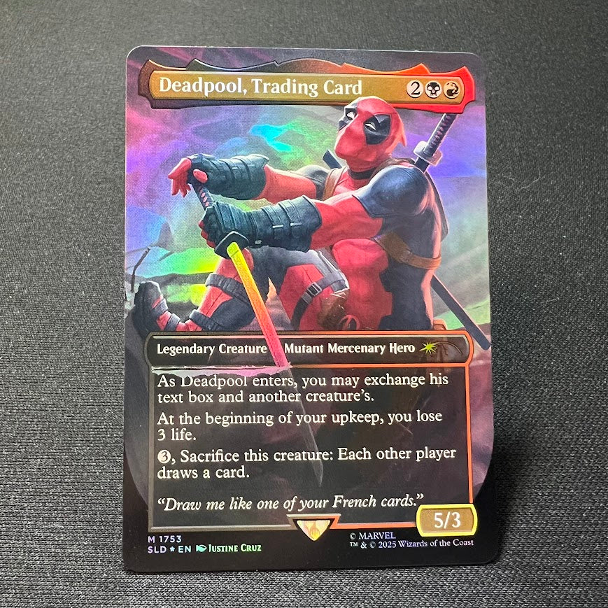 Deadpool, Trading Card - Secret Lair #1753 - Foil
