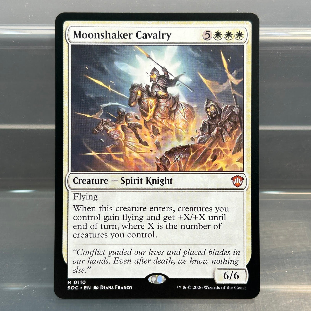 Moonshaker Cavalry - Secrets of Strixhaven Commander #110 - No Foil