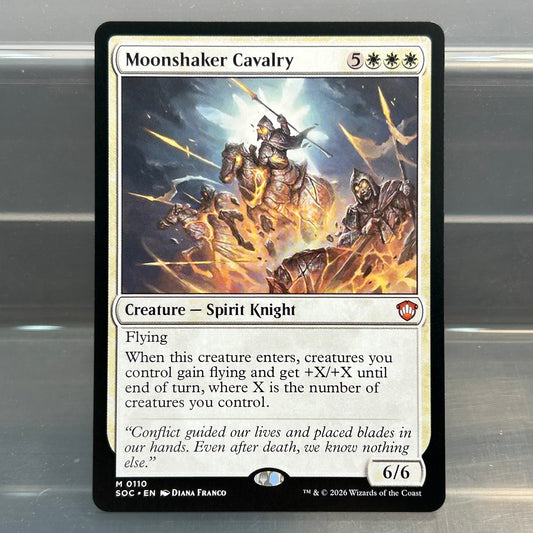 Moonshaker Cavalry - Secrets of Strixhaven Commander #110 - No Foil