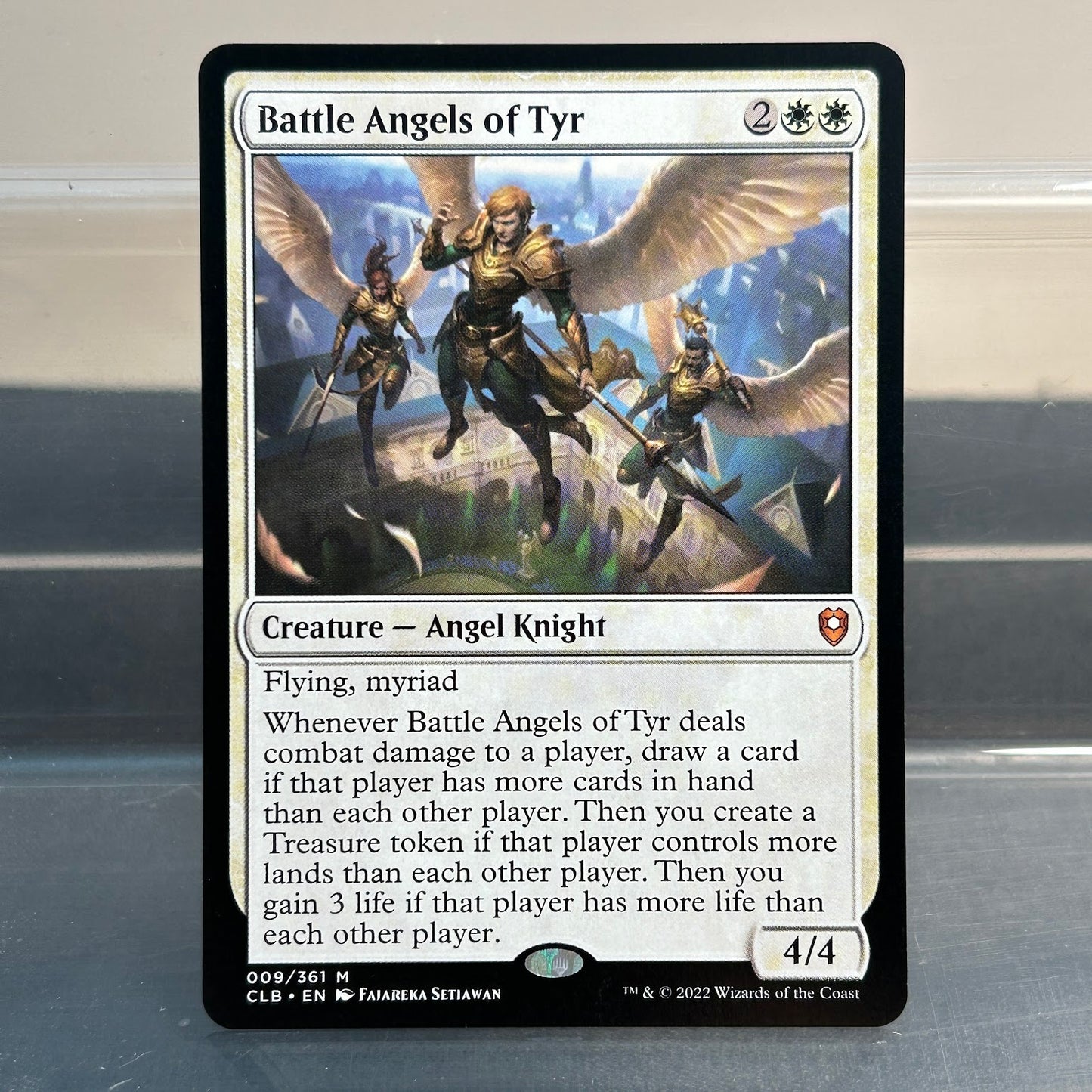 Battle Angels of Tyr - Commander Legends: Battle for Baldur's Gate #9 - No Foil