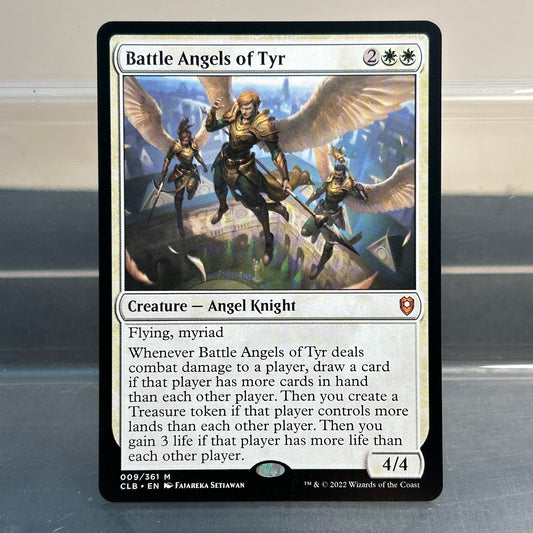 Battle Angels of Tyr - Commander Legends: Battle for Baldur's Gate #9 - No Foil
