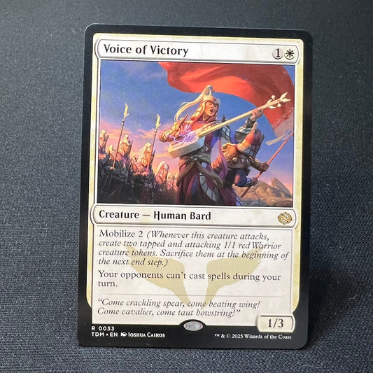 Voice of Victory - Tarkir: Dragonstorm #33 - No Foil
