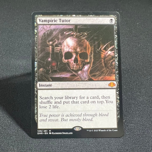 Vampiric Tutor - Dominaria Remastered #108 - No Foil