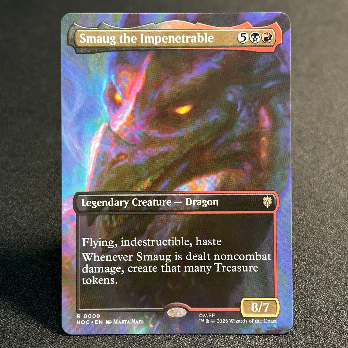 Smaug the Impenetrable - The Hobbit Commander #9 - No Foil