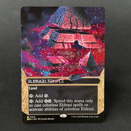Eldrazi Temple - Edge of Eternities #104 - Galaxy Foil