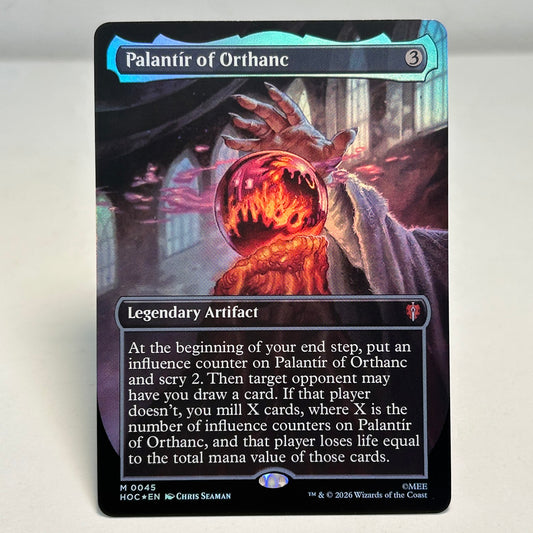 Palantír of Orthanc - The Hobbit Commander #45 - Foil