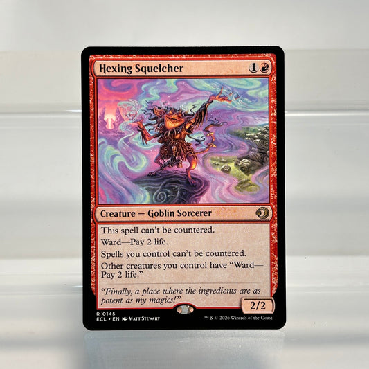 Hexing squelcher  - Llorwyn Eclipsed #145 - No Foil