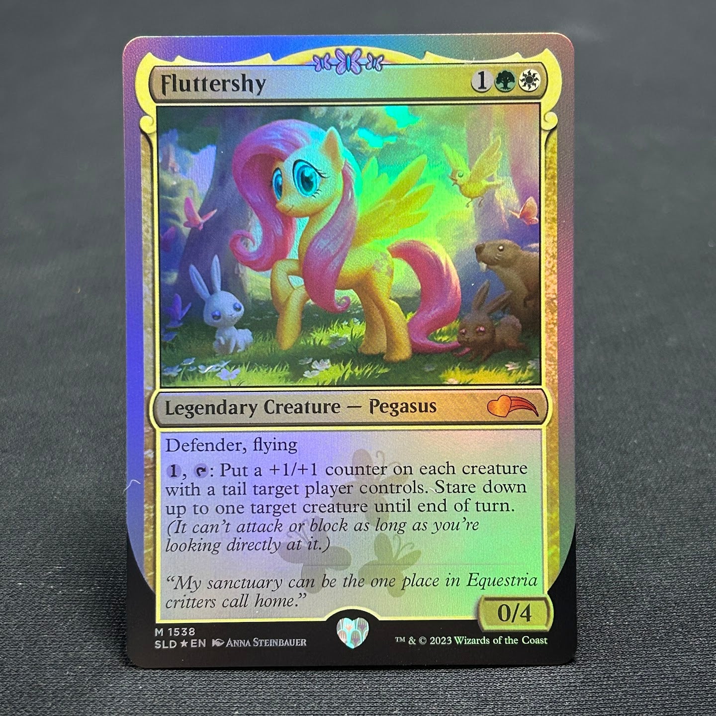 Fluttershy - Secret Lair #1538 - Foil