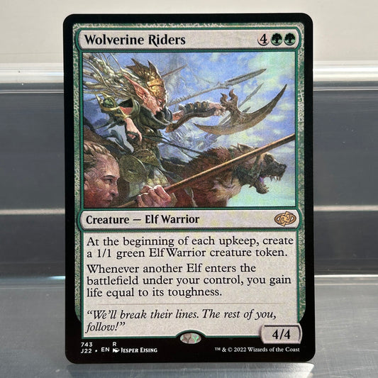 Wolverine Riders J22 #743 - No Foil
