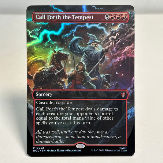 Call Forth the Tempest - The Hobbit Commander #22 - Foil
