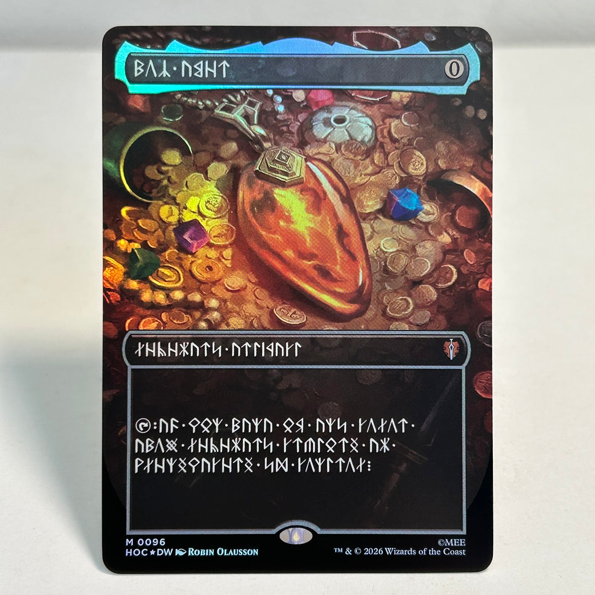 Mox Amber - The Hobbit Commander #96 - Foil