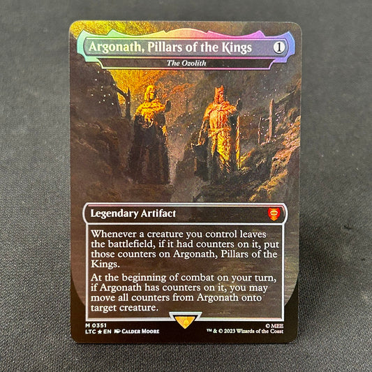 The Ozolith (Argonath, Pillars of the Kings) - The Lord of the Rings Commander #351 - Foil