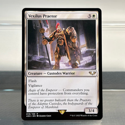 Vexilus Praetor - Warhammer 40K Commander - No Foil
