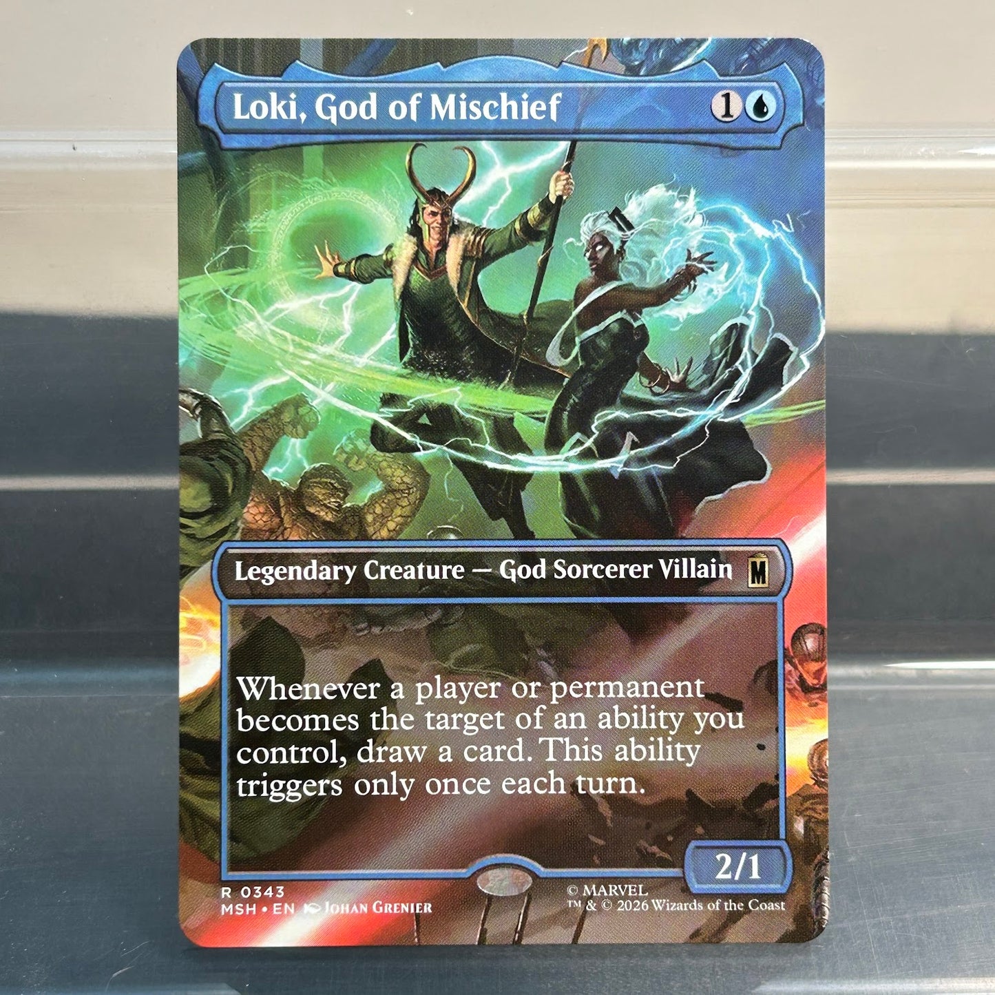Loki, God of Mischief - Marvel Super Heroes #343 - No Foil
