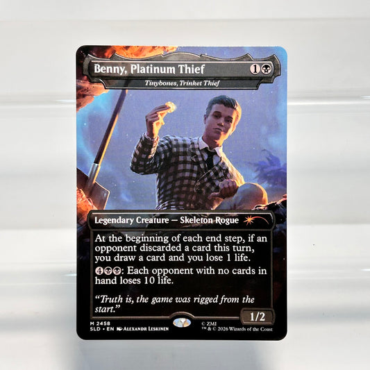 Tinybones, Trinket Thief (Benny, Platinum Thief) - Secret Lair #2458 - No Foil