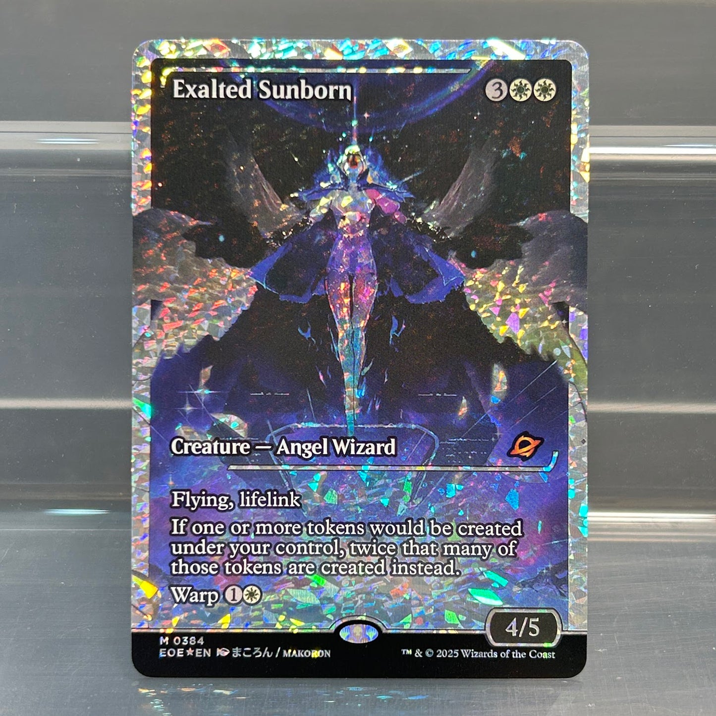 Exalted Sunborn - Edge of Eternities #384 - Fractured Foil