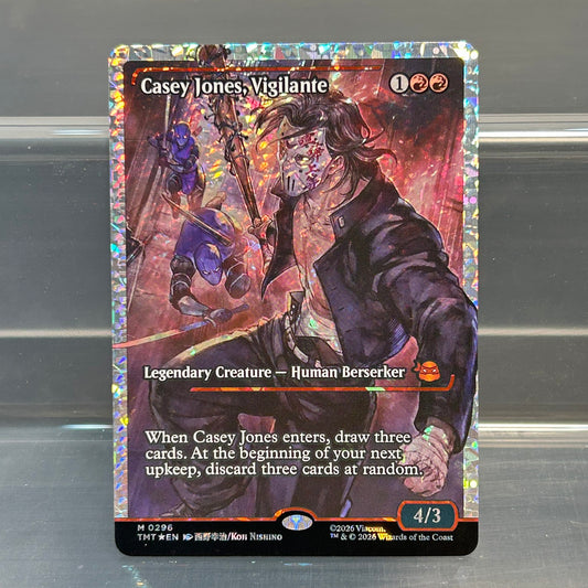 Casey Jones, Vigilante- Teenage Mutant Ninja Turtles #296 - Fractured Foil