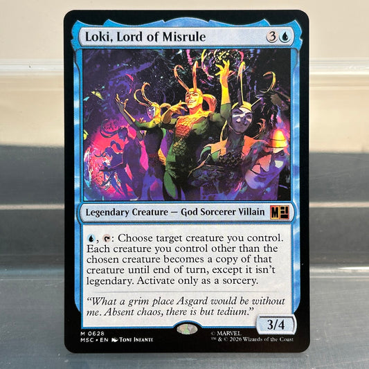 Loki, Lord of Misrule - Marvel Super Heroes Commander #628 - No Foil
