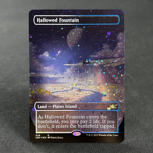 Hallowed Fountain - Unfinity #528 - Galaxy Foil