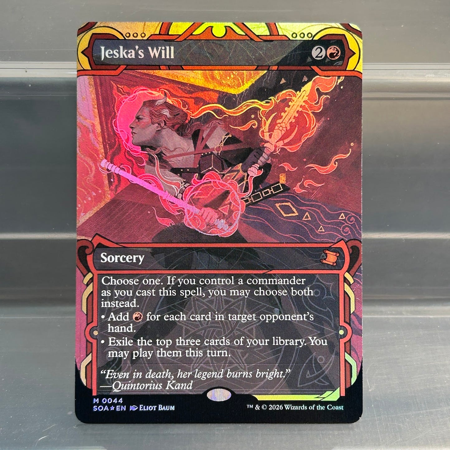 Jeska's Will - Secrets of Strixhaven Mystical Archive #44 - Foil