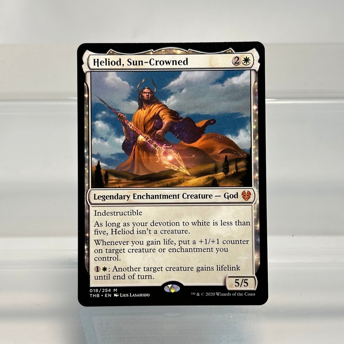 Heliod, Sun-Crowned - Theros Beyond Deat #18 - No Foil