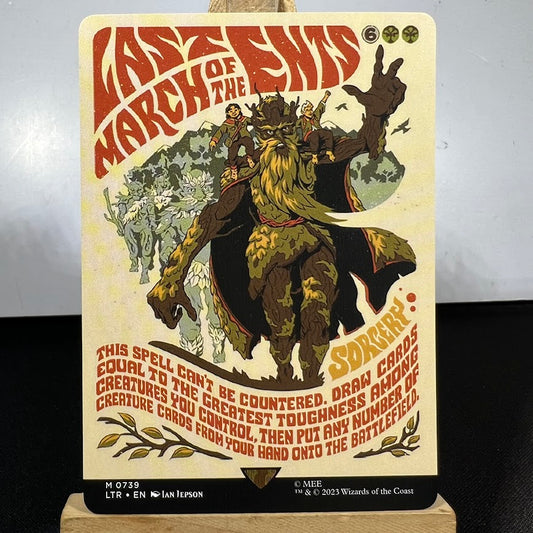 Last March of the Ents - The Lord of the Rings #739 - No Foil