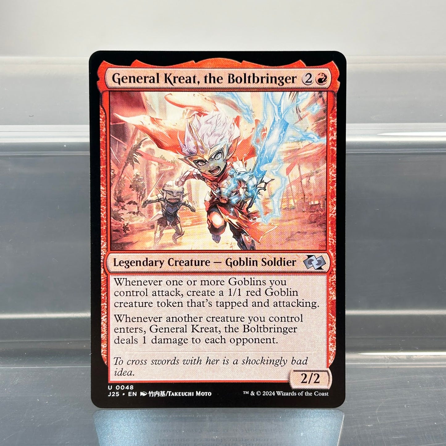 General Kreat, the Boltbringer - Foundations Jumpstart #48 - No Foil