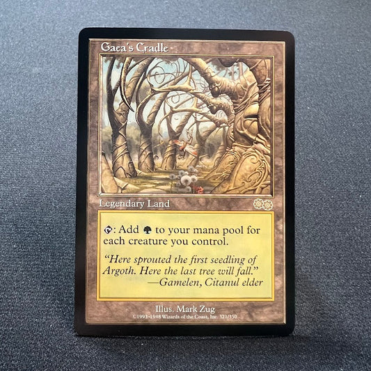 Gaea's Cradle - Urza's Saga #321 - No Foil