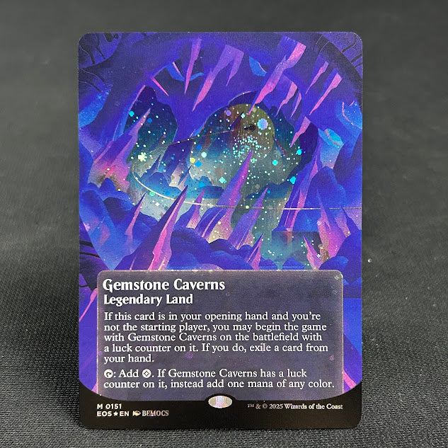 Gemstone Caverns - Edge of Eternities #151 - Galaxy Foil