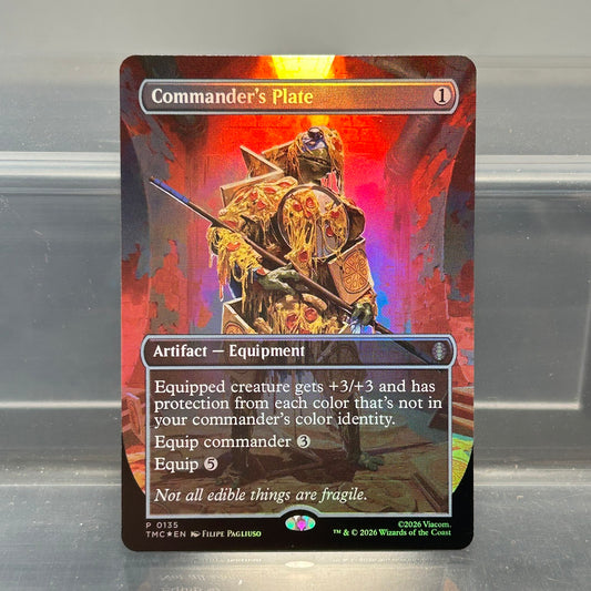 Commander's Plate - Teenage Mutant Ninja Turtles Eternal #135 - Foil