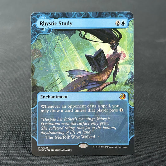 Rhystic Study - Wilds of Eldraine: Enchanting Tales #25 - No Foil