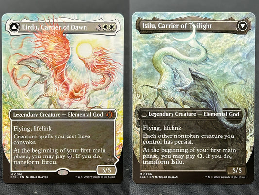 Eirdu, Carrier of Dawn/Isilu, Carrier of Twilight - Lorwyn Eclipsed #286 - No Foil