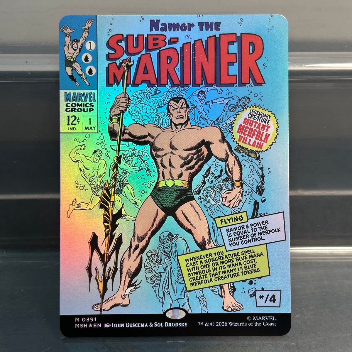 Namor the Sub-Mariner - Marvel Super Heroes #391 - Foil