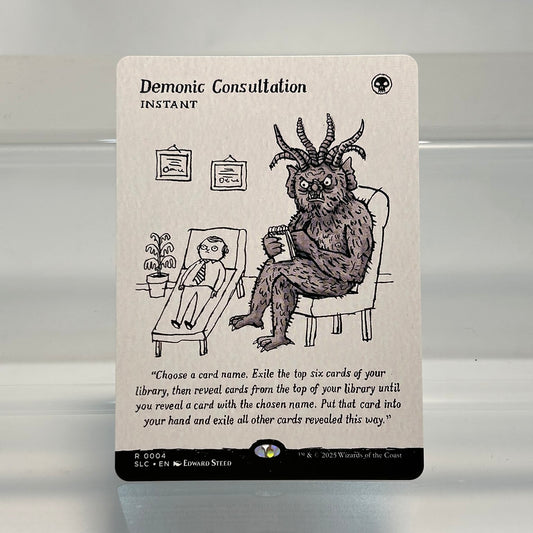 Demonic Consultation - Secret Lair Countdown #4 - No Foil