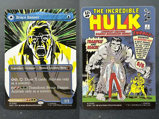 Bruce Banner/The Incredible Hulk - Marvel Super Heroes #390 - No Foil