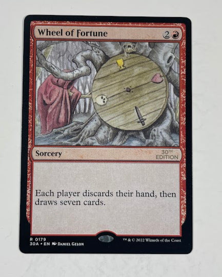 Wheel of Fortune - 30th Anniversary #179 - No Foil