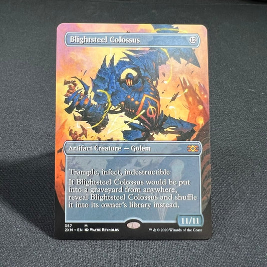 Blightsteel Colossus - Double Masters #357 - No Foil