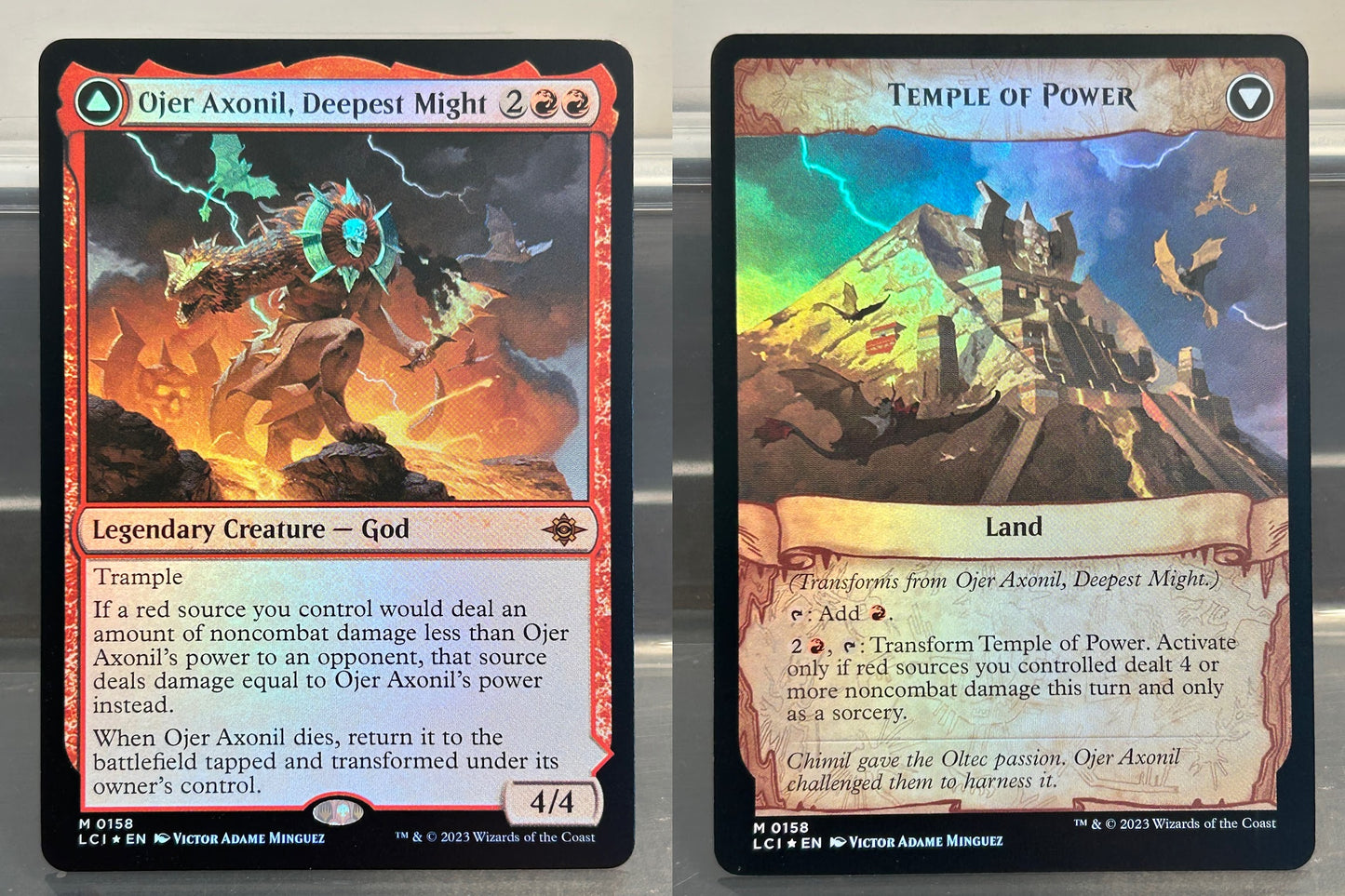 Ojer Axonil, Deepest Might - The Lost Caverns of Ixalan #158 - Foil