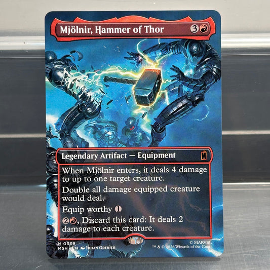 Mjölnir, Hammer of Thor - Marver Super Heroes #339 - No Foil