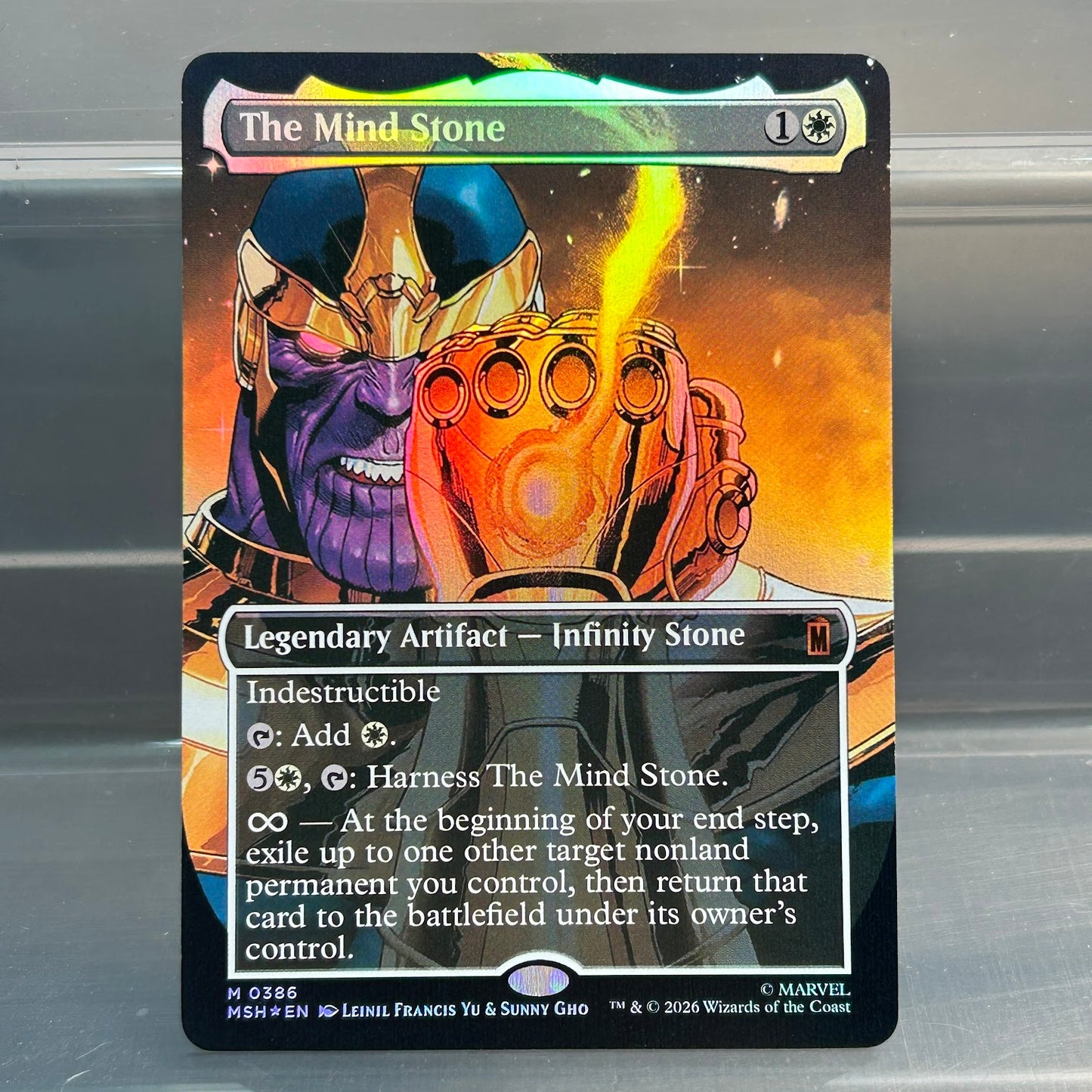 The Mind Stone - Marvel Super Heroes #386 - Foil