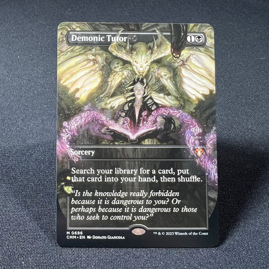 Demonic Tutor - Commander Masters #696 - No Foil