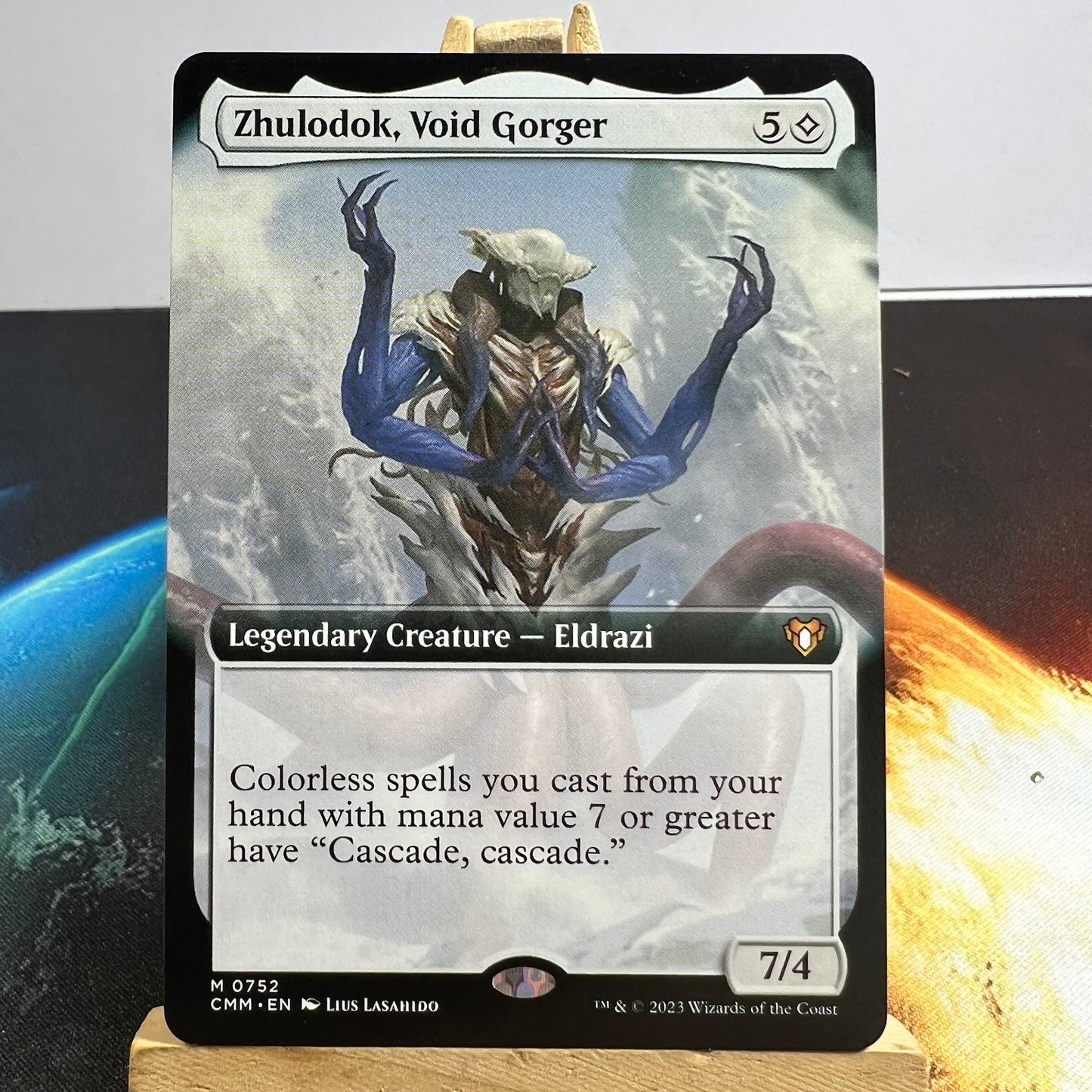 Zhulodok, Void Gorger - Commander Masters #752 - No Foil