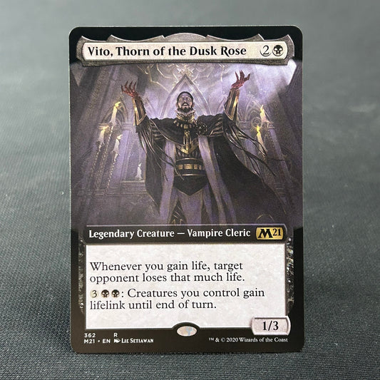 Vito, Thorn of the Dusk Rose - Core Set 2021 #362 - No Foil