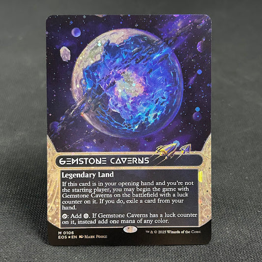 Gemstone Caverns - Edge of Eternities #106 - Galaxy Foil